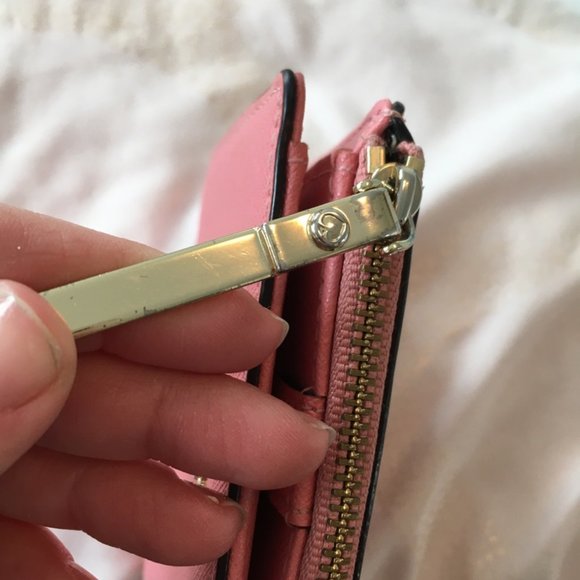 Kate spade Cameron Street Adalyn Wallet in pink/coral nwot - Picture 9 of 15